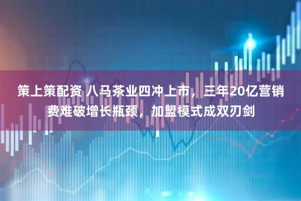 策上策配资 八马茶业四冲上市，三年20亿营销费难破增长瓶颈，加盟模式成双刃剑